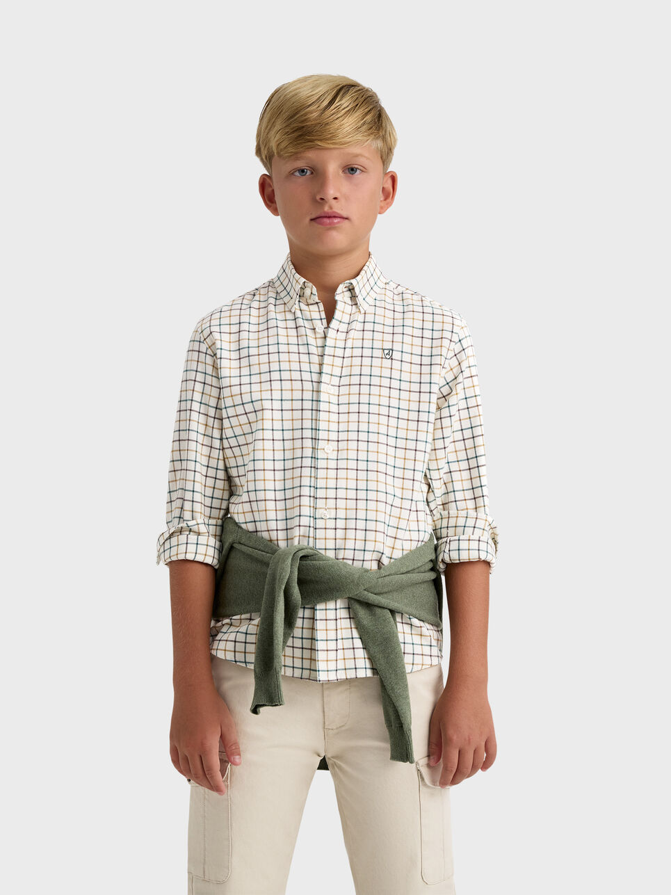 CAMISA FLANNEL CHECKS KIDS